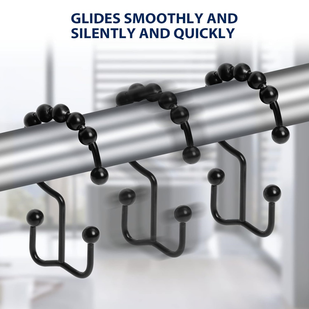 Curtain Rods - Duş Perdesi Kancası, Sağlam Paslanmaz Çelik