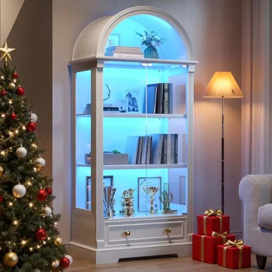 Cabinet Hinges - Oturma Odası için Cam Kapılı, LED