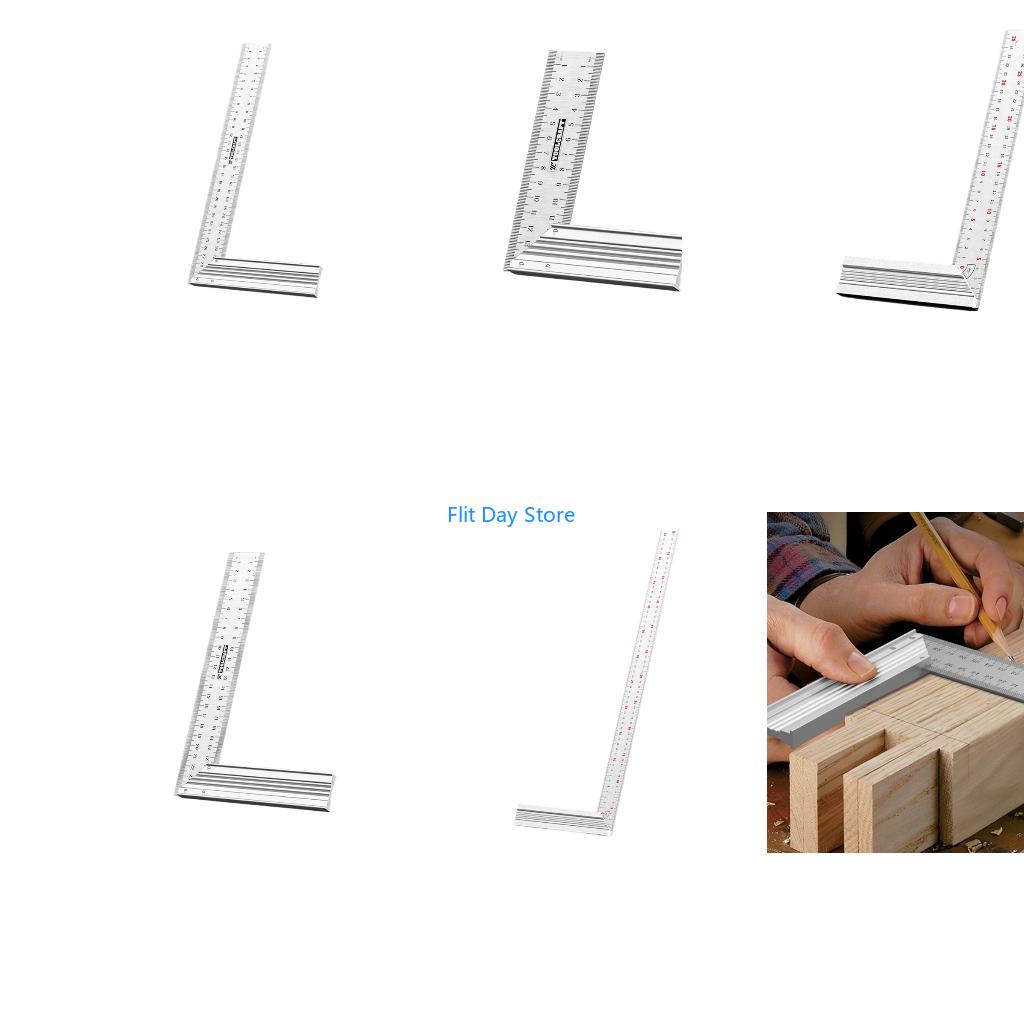 Home Improvement Mark - F92C Alüminyum Alaşımlı Dik Açı Cetvel