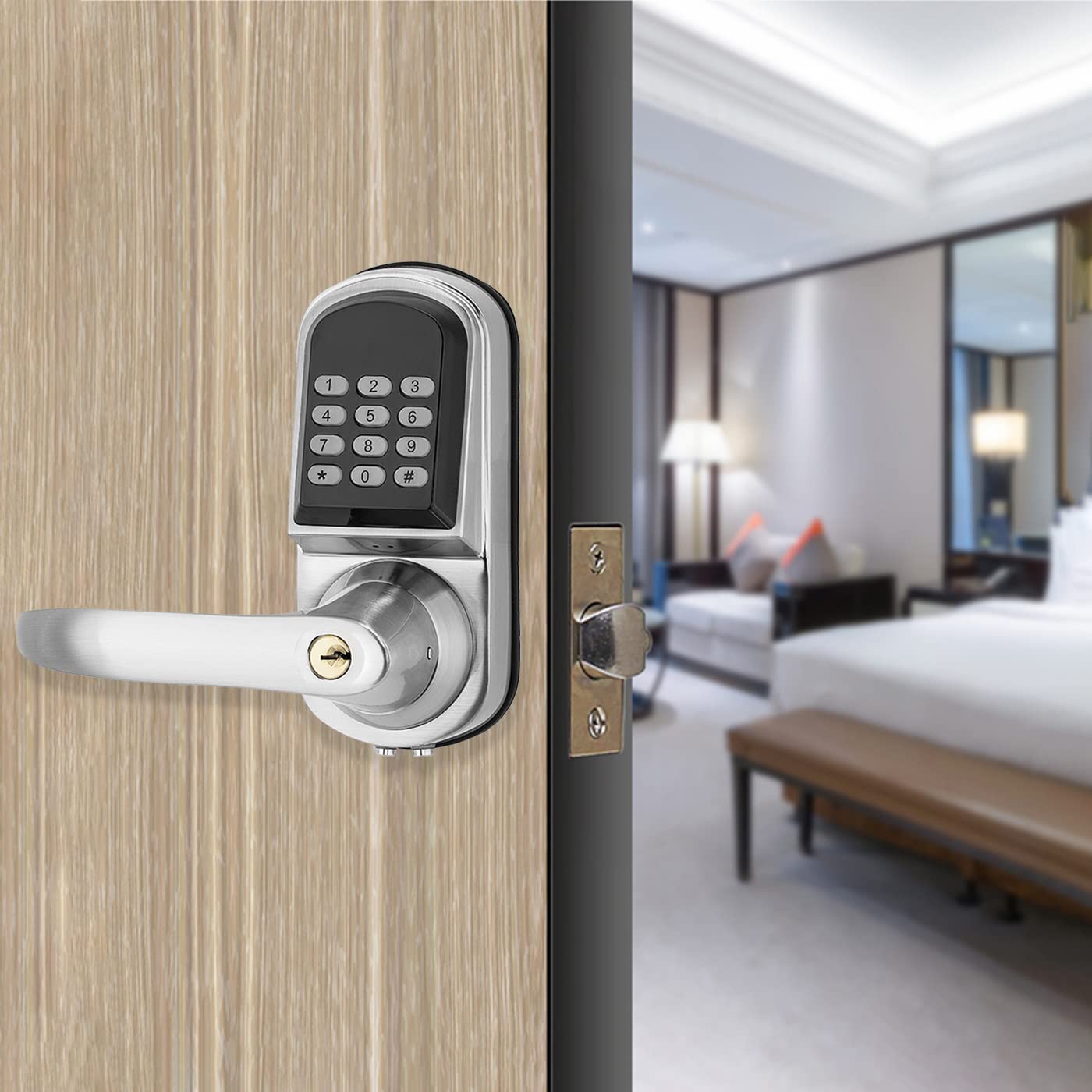 Door Lock - Yüksek Kaliteli Çinko Alaşım Kulp Kombinasyon