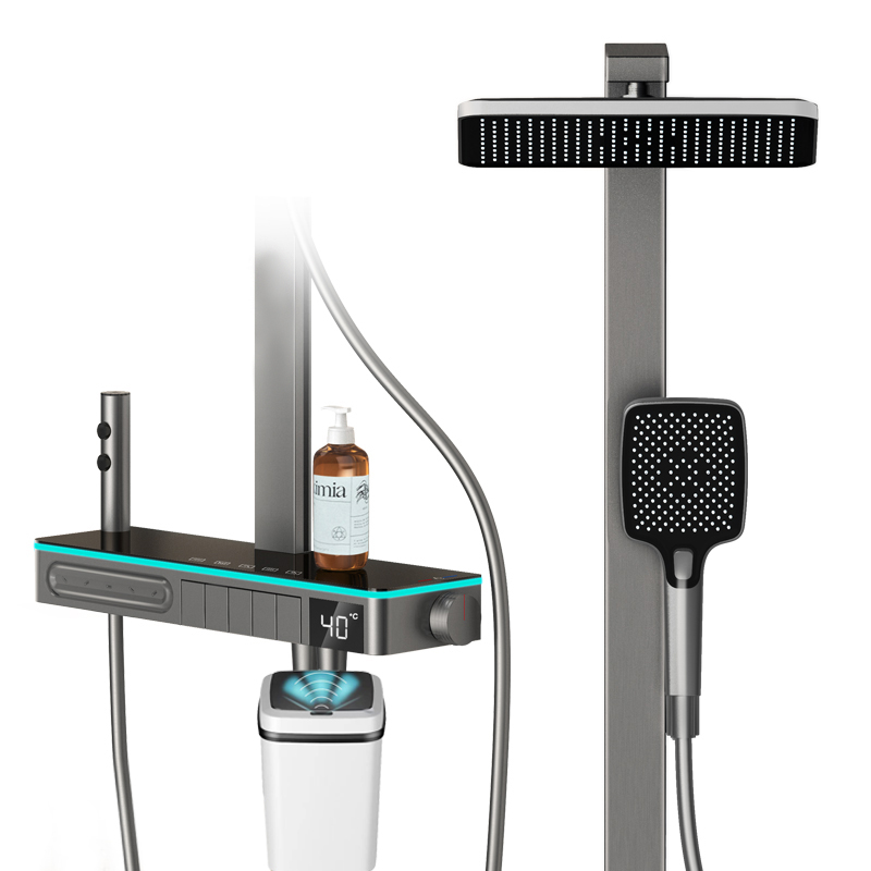 Faucet - Banyo Çok Fonksiyonlu Dijital Ekranlı Duş
