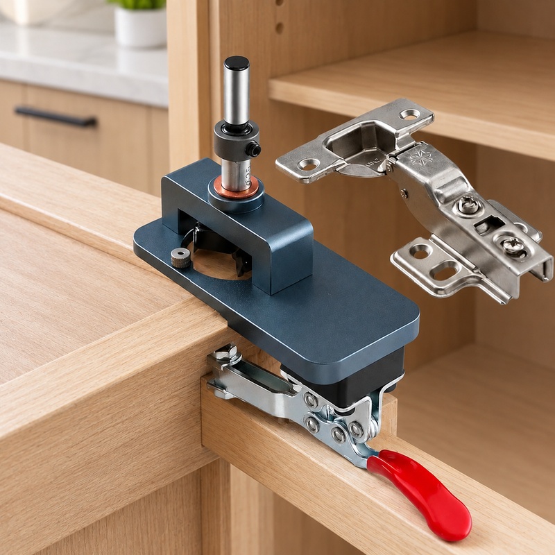 Cabinet Hinges - 35 mm'lik dolap menteşelerinin montajı için