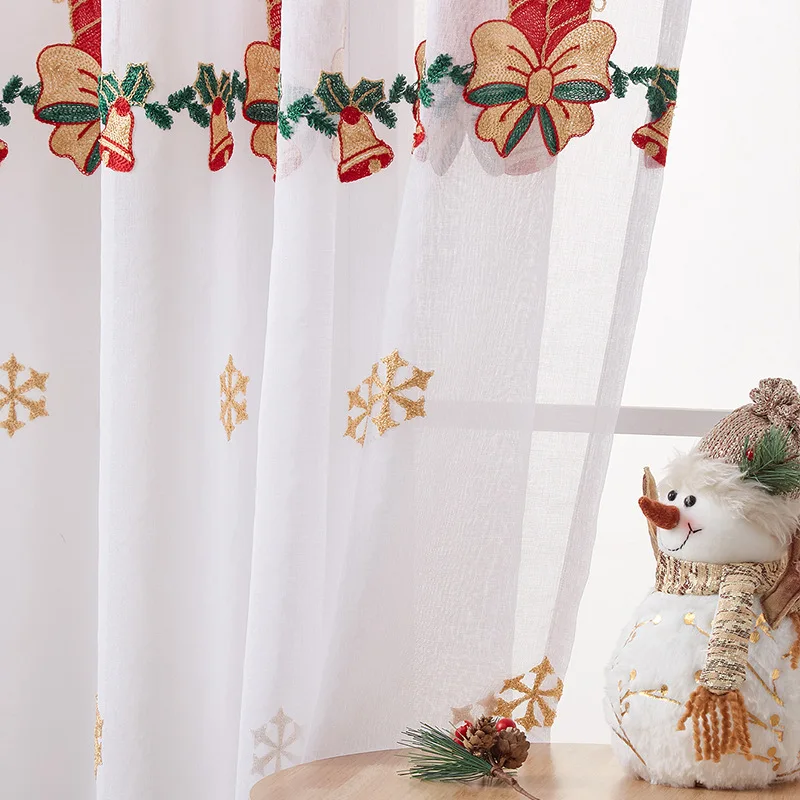Noel Temalı Amerikan Tarzı Kar - Curtain Rods incelemesi ve fiyatı