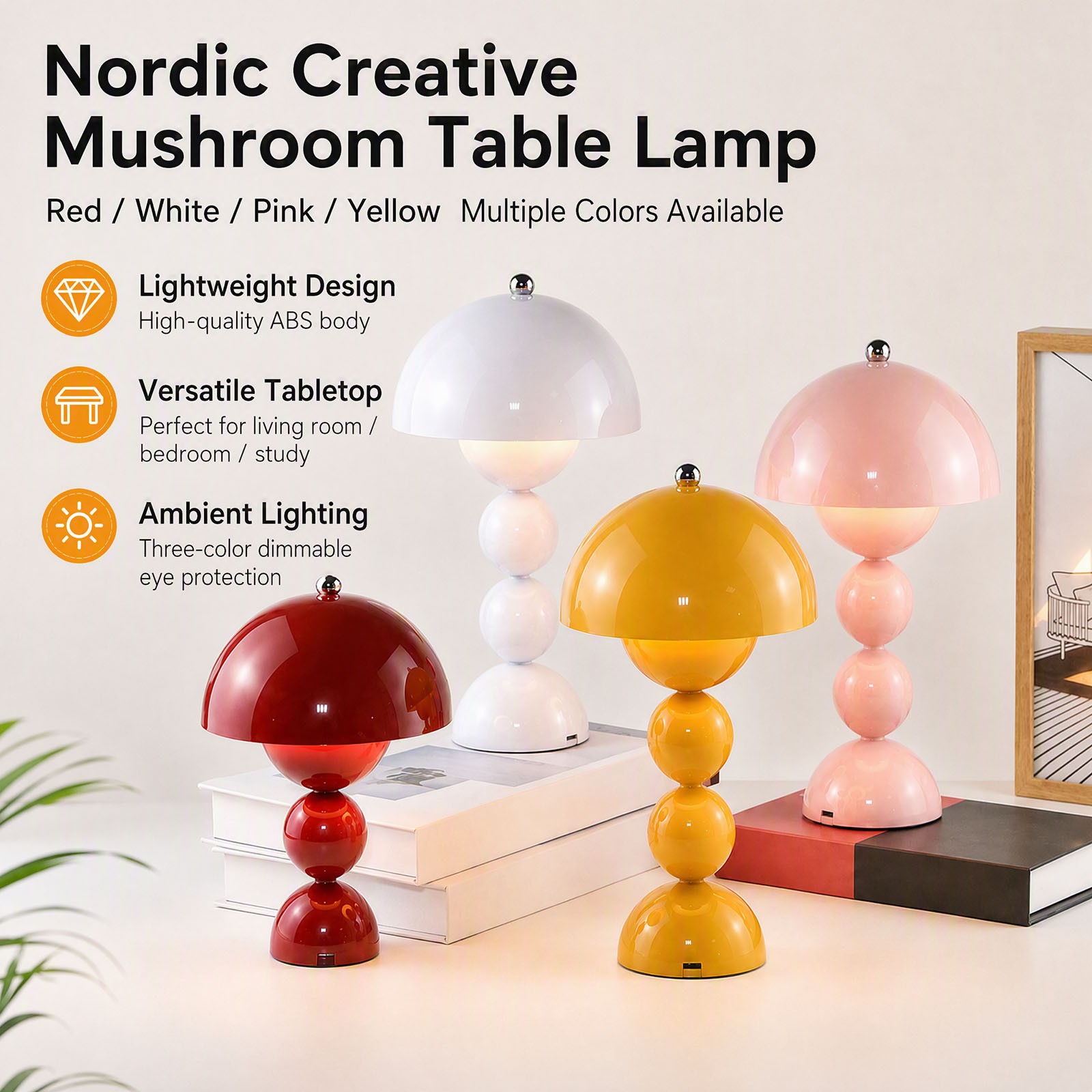 Mantar Şeklinde Çiçek Tomurcuğ - Light Switch incelemesi ve fiyatı