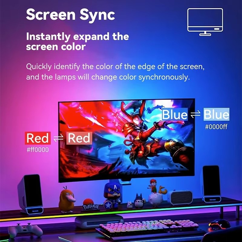 RGB Oyun Işıkları Şerit Monitö - Led Strip Lights incelemesi ve fiyatı