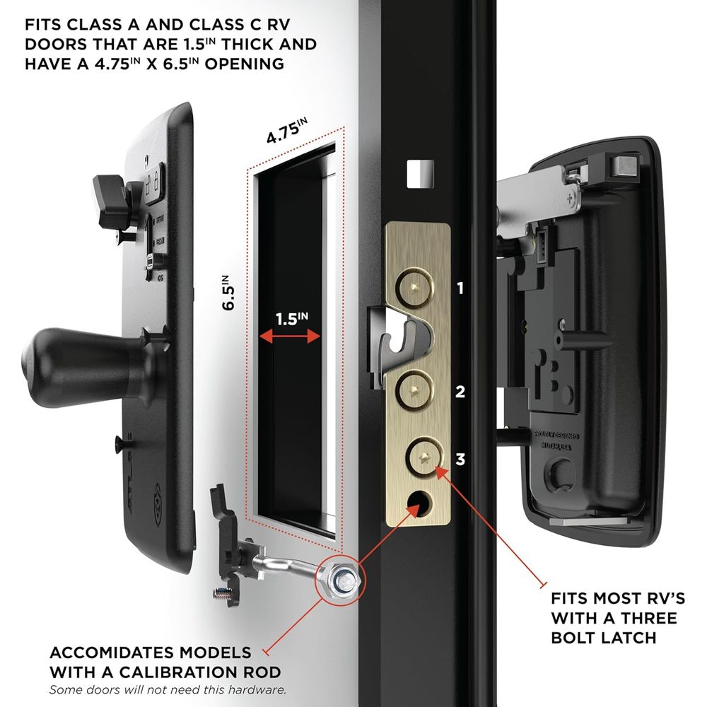 A/C Sınıfı Karavanlar için Atl - Door Lock incelemesi ve fiyatı