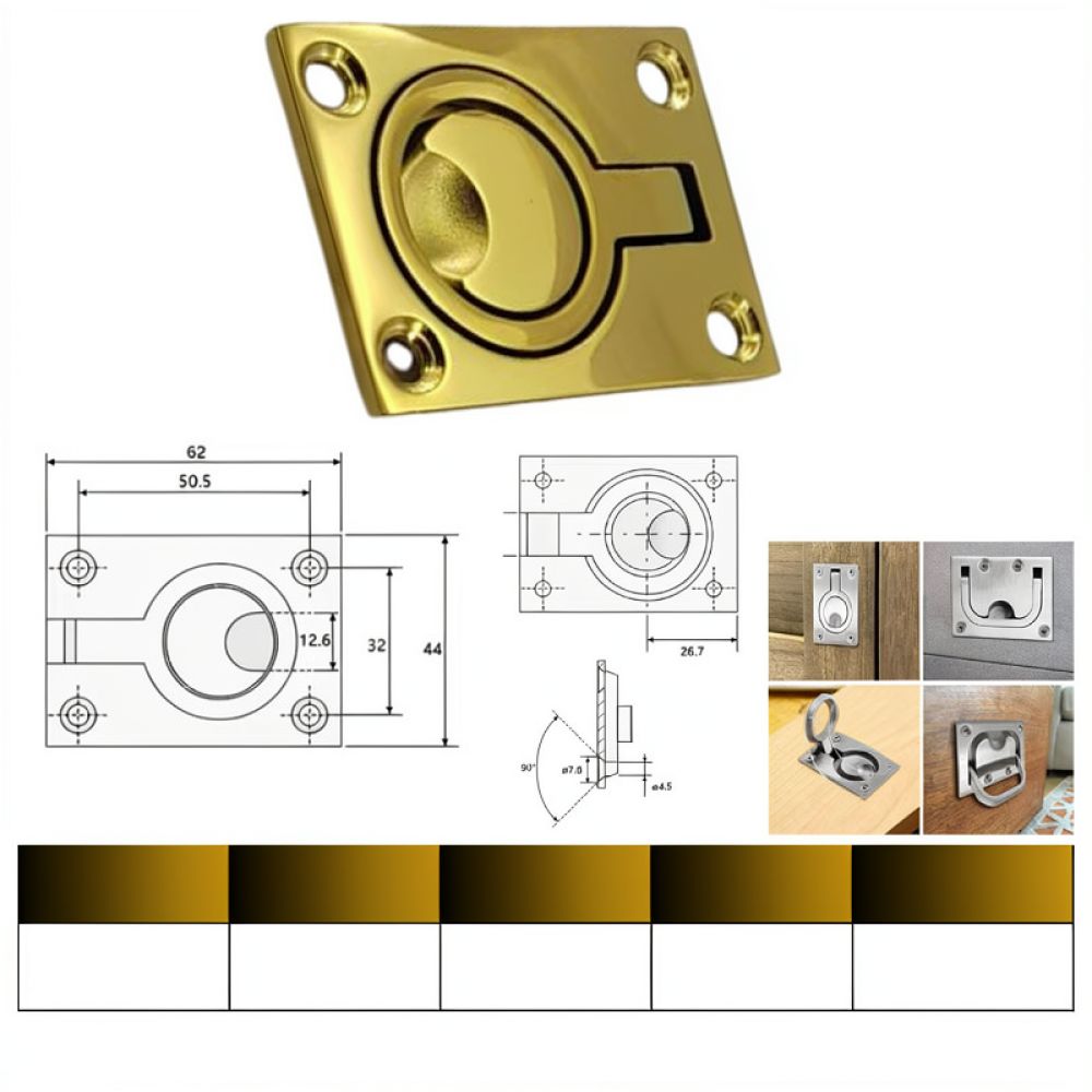Gizli Gömme Halkalı Kulp, 316  - Door Handle incelemesi ve fiyatı